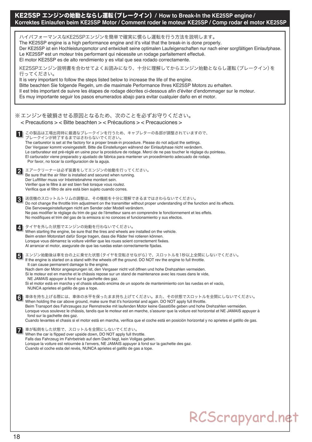 Kyosho - Inferno Neo ST 3.0 - Manual - Page 18