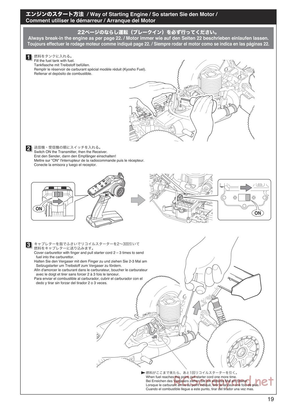 Kyosho - Inferno Neo ST 3.0 - Manual - Page 19