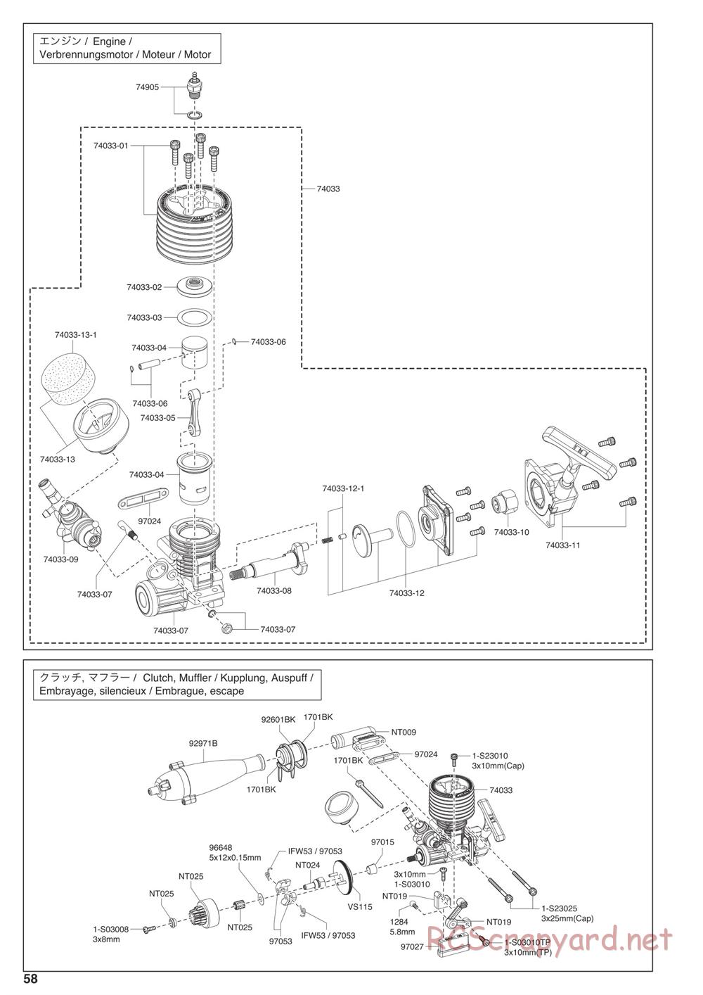 Kyosho - Nitro Tracker (2019) - Exploded Views - Page 4