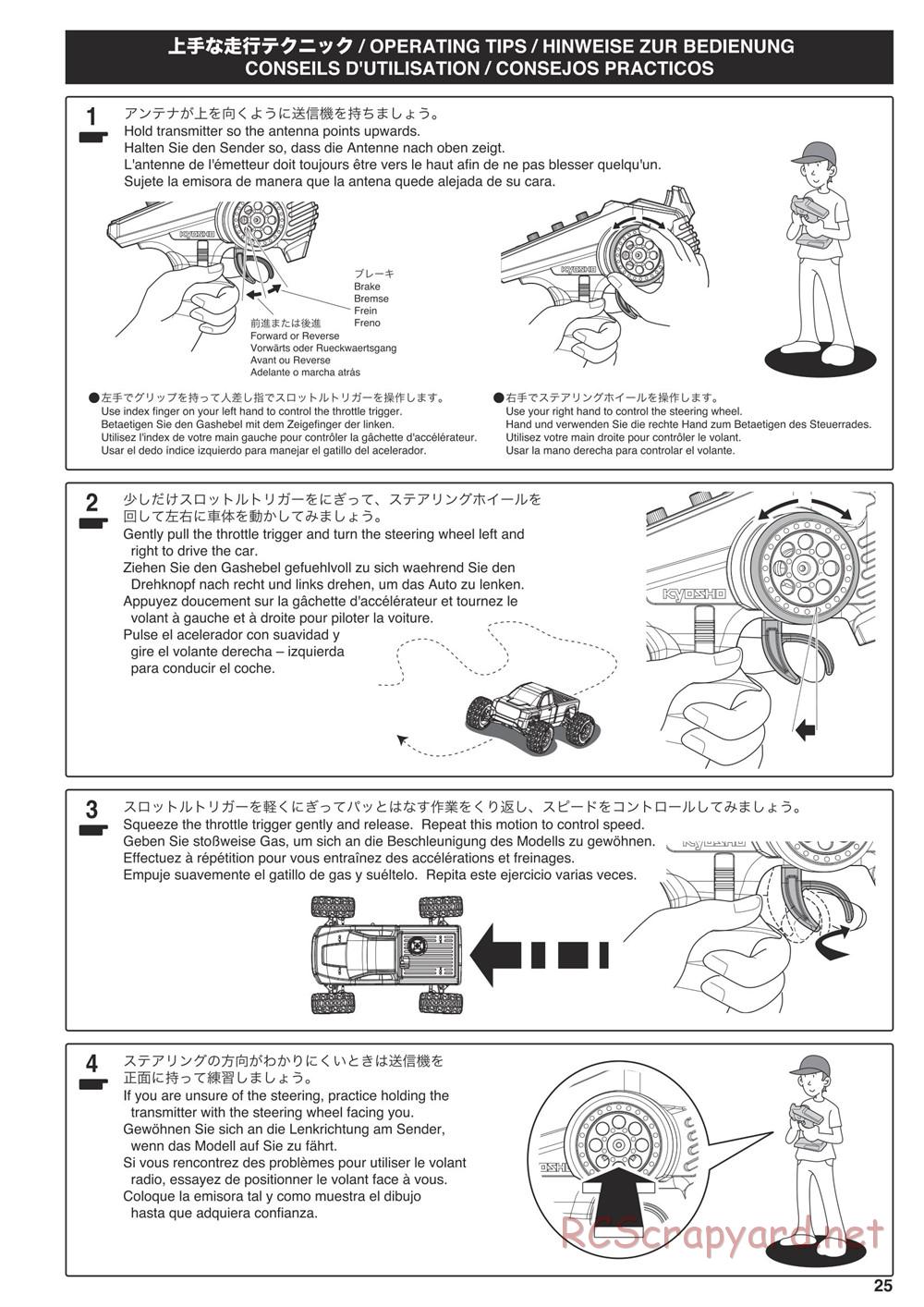 Kyosho - Nitro Tracker (2019) - Manual - Page 25