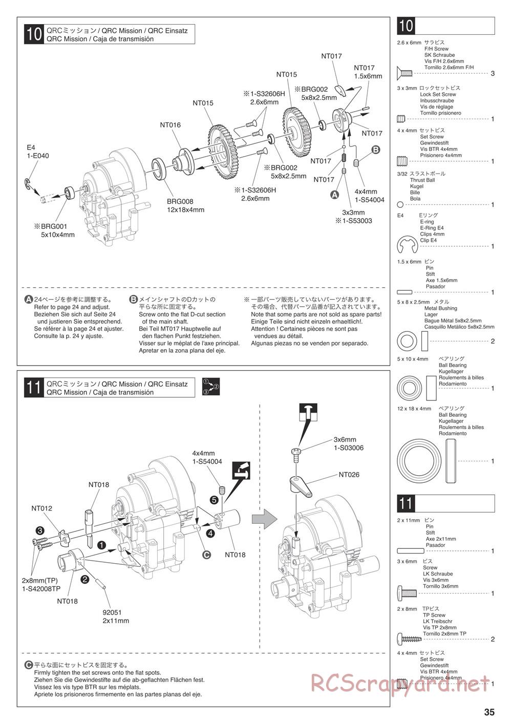 Kyosho - Nitro Tracker (2019) - Manual - Page 35