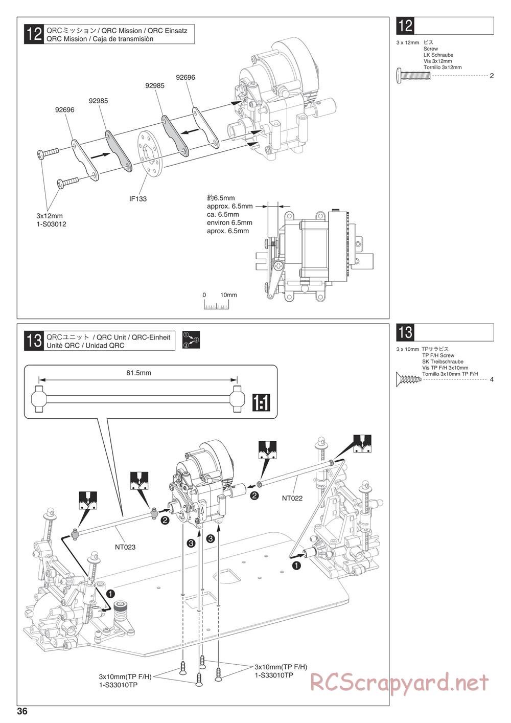 Kyosho - Nitro Tracker (2019) - Manual - Page 36