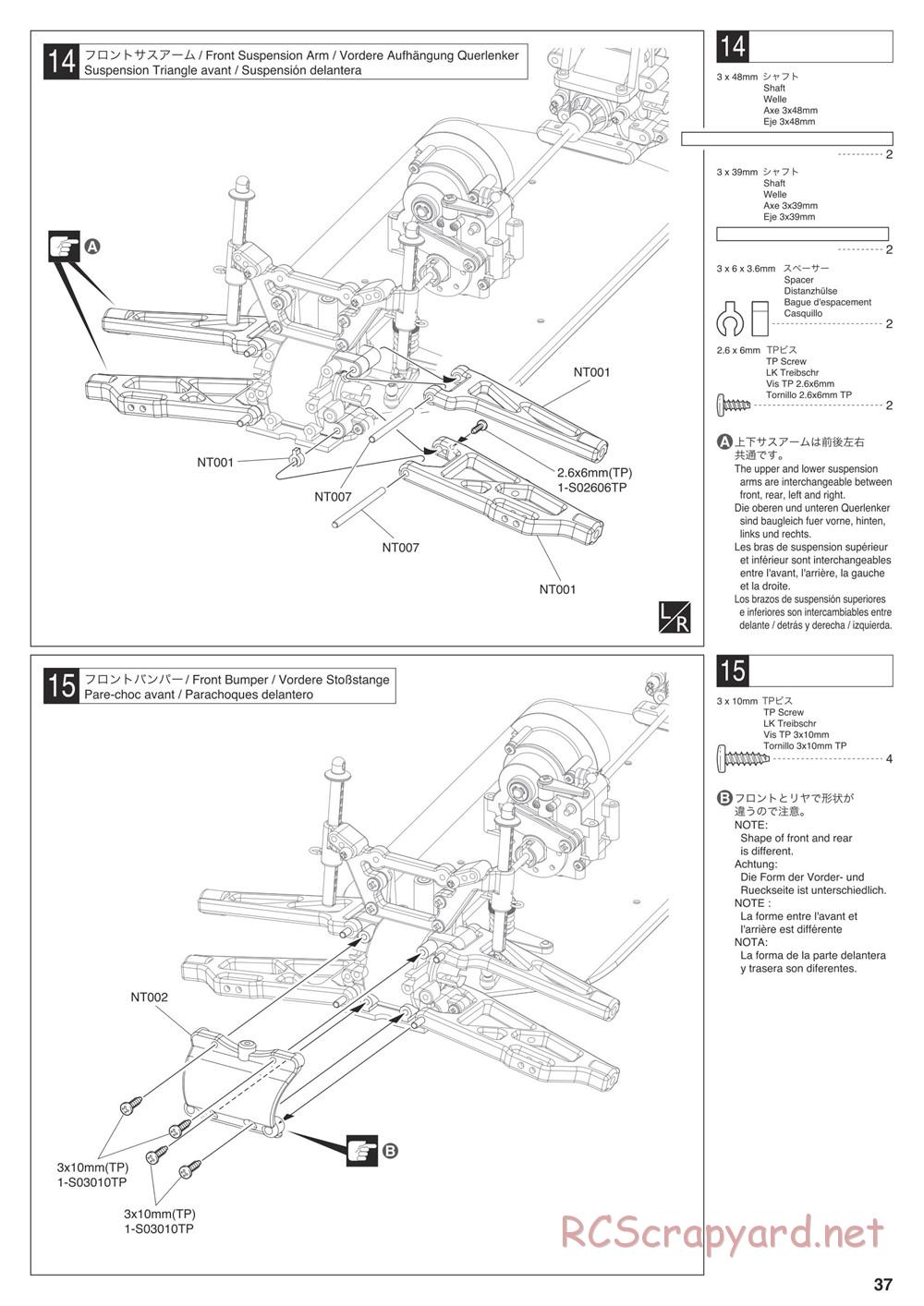 Kyosho - Nitro Tracker (2019) - Manual - Page 37