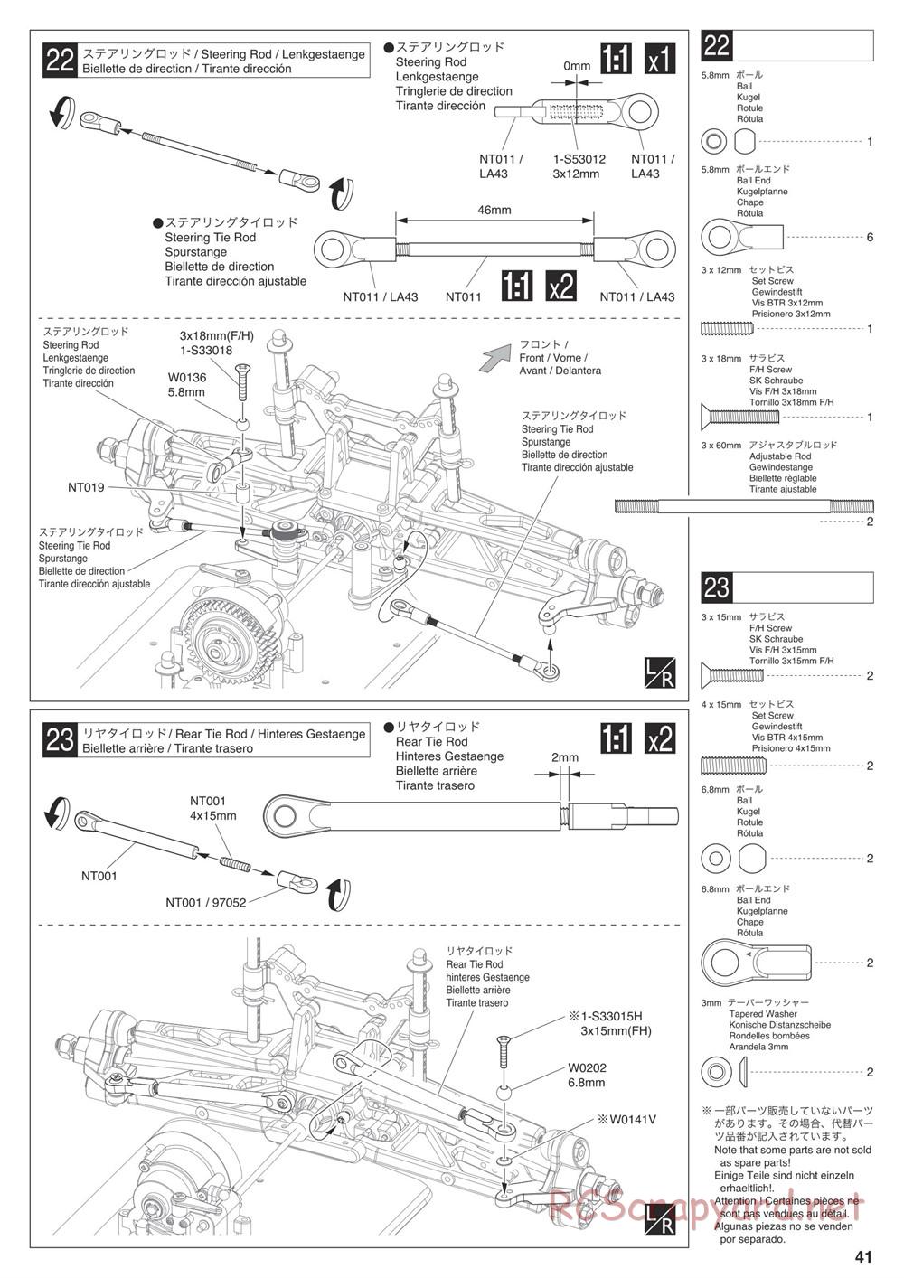 Kyosho - Nitro Tracker (2019) - Manual - Page 41