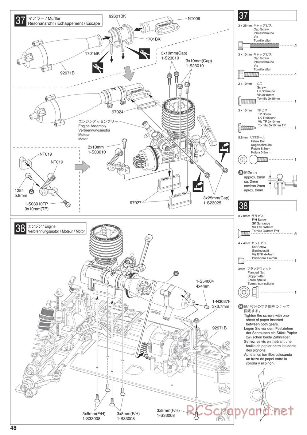 Kyosho - Nitro Tracker (2019) - Manual - Page 48