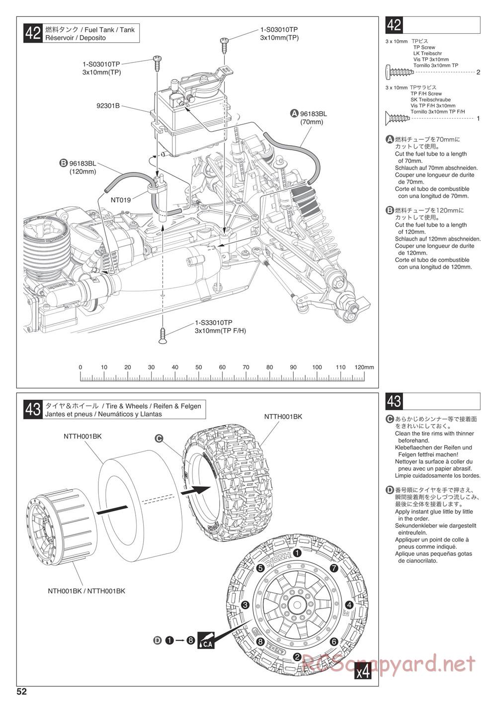 Kyosho - Nitro Tracker (2019) - Manual - Page 52