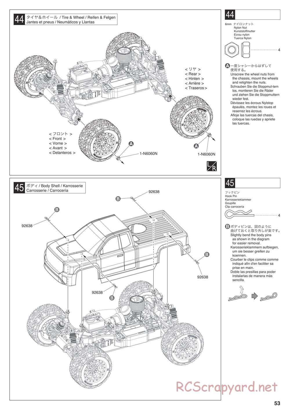 Kyosho - Nitro Tracker (2019) - Manual - Page 53