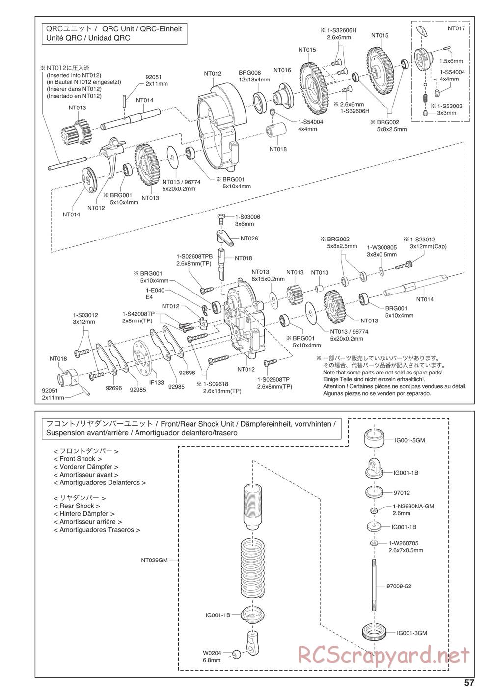 Kyosho - Nitro Tracker (2019) - Manual - Page 56