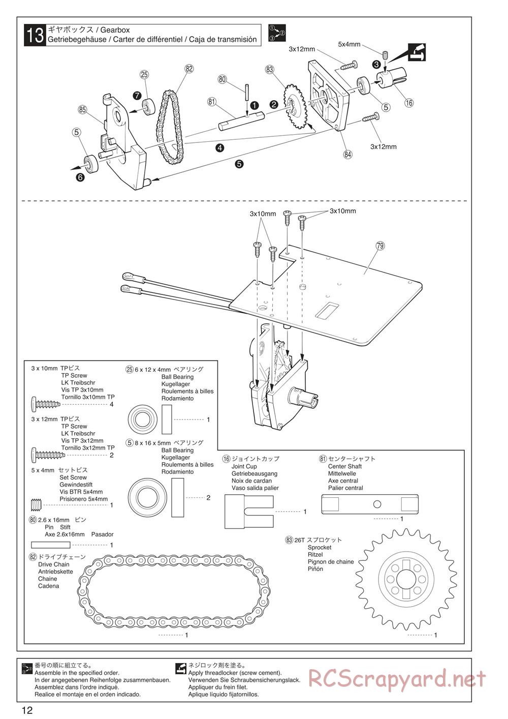 Kyosho - Mad Crusher - Manual - Page 12