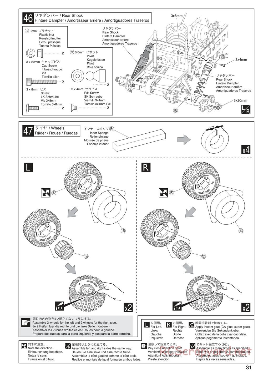 Kyosho - Mad Crusher - Manual - Page 31