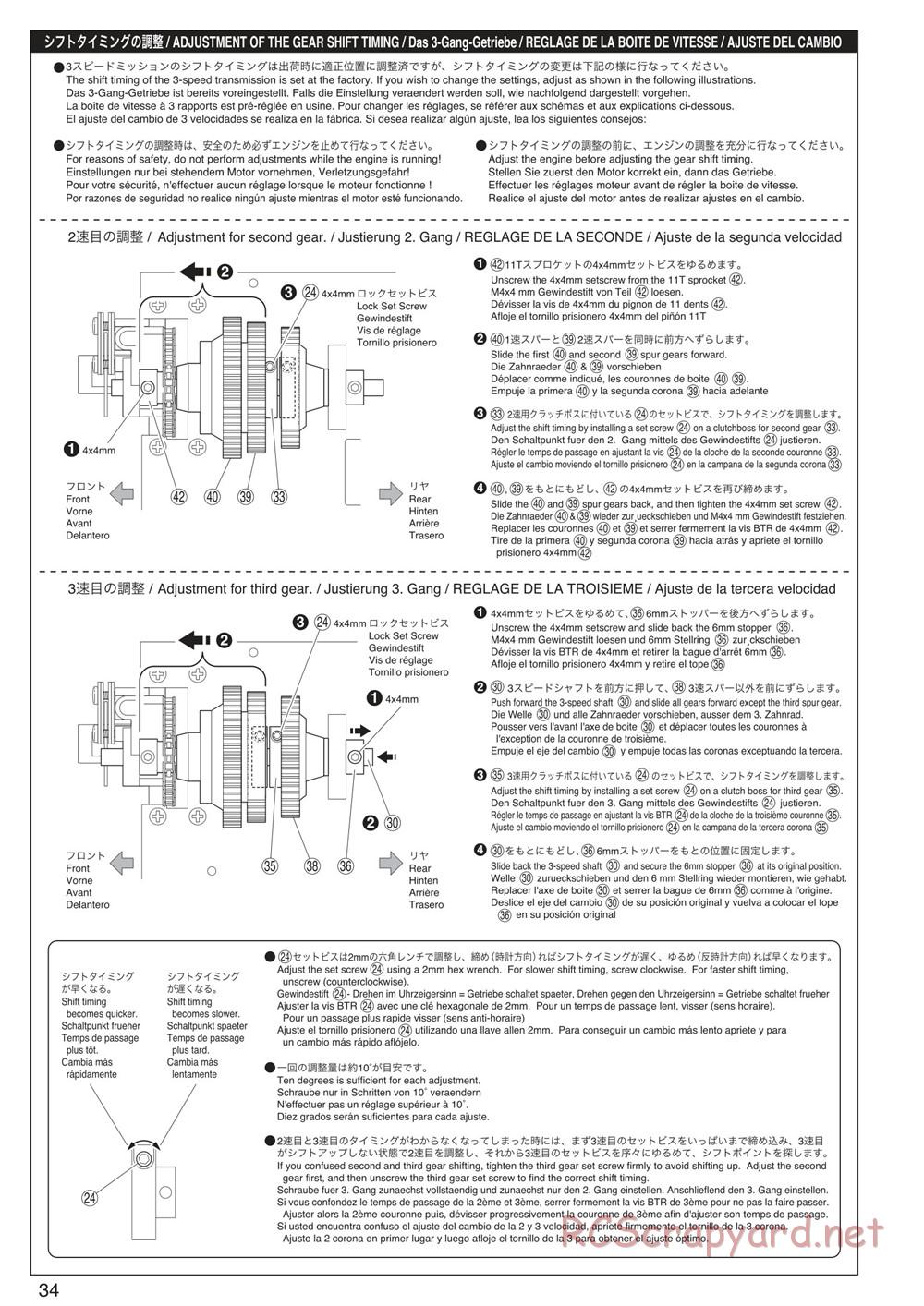 Kyosho - Mad Crusher - Manual - Page 34