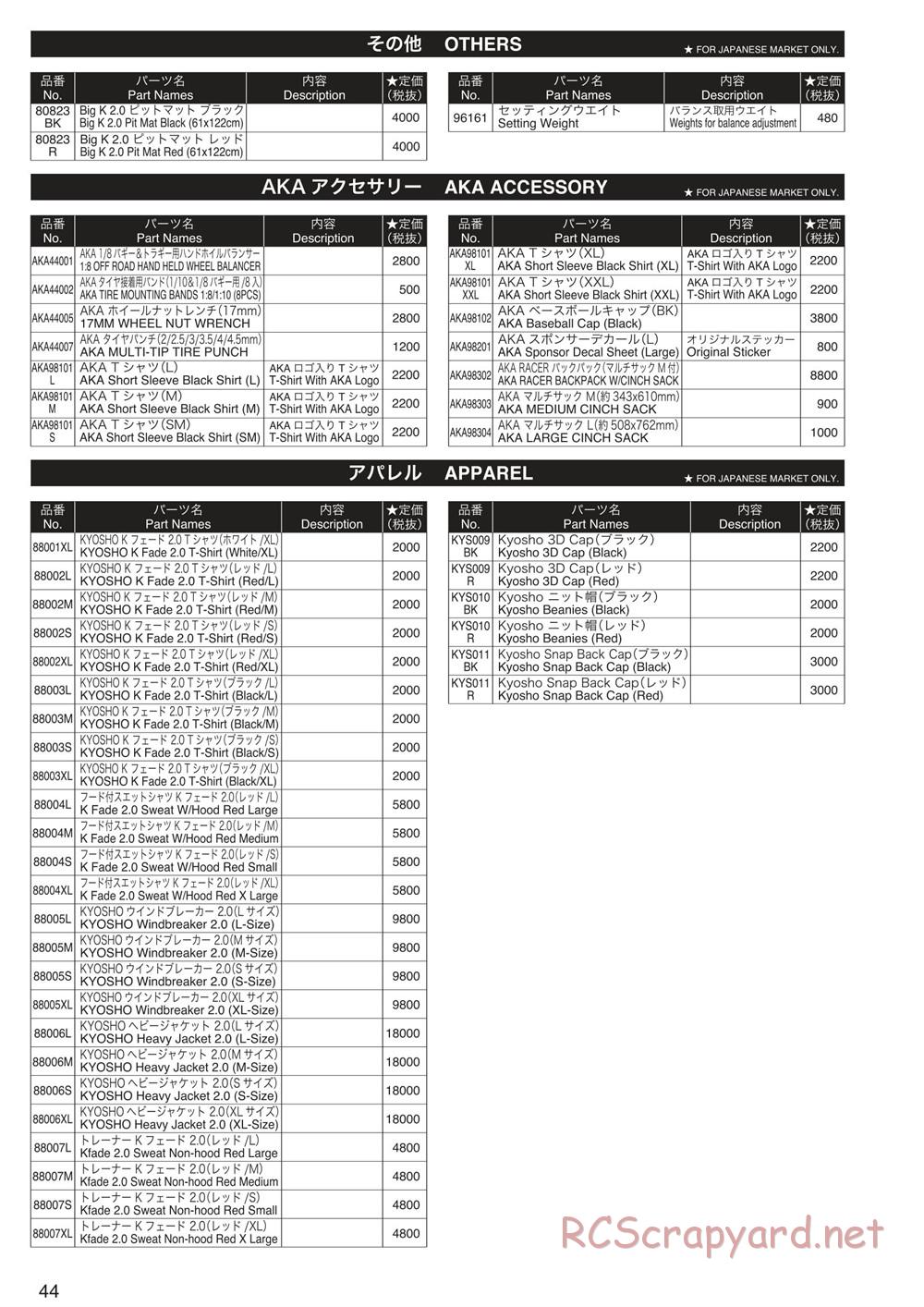 Kyosho - Mad Crusher - Manual - Page 43