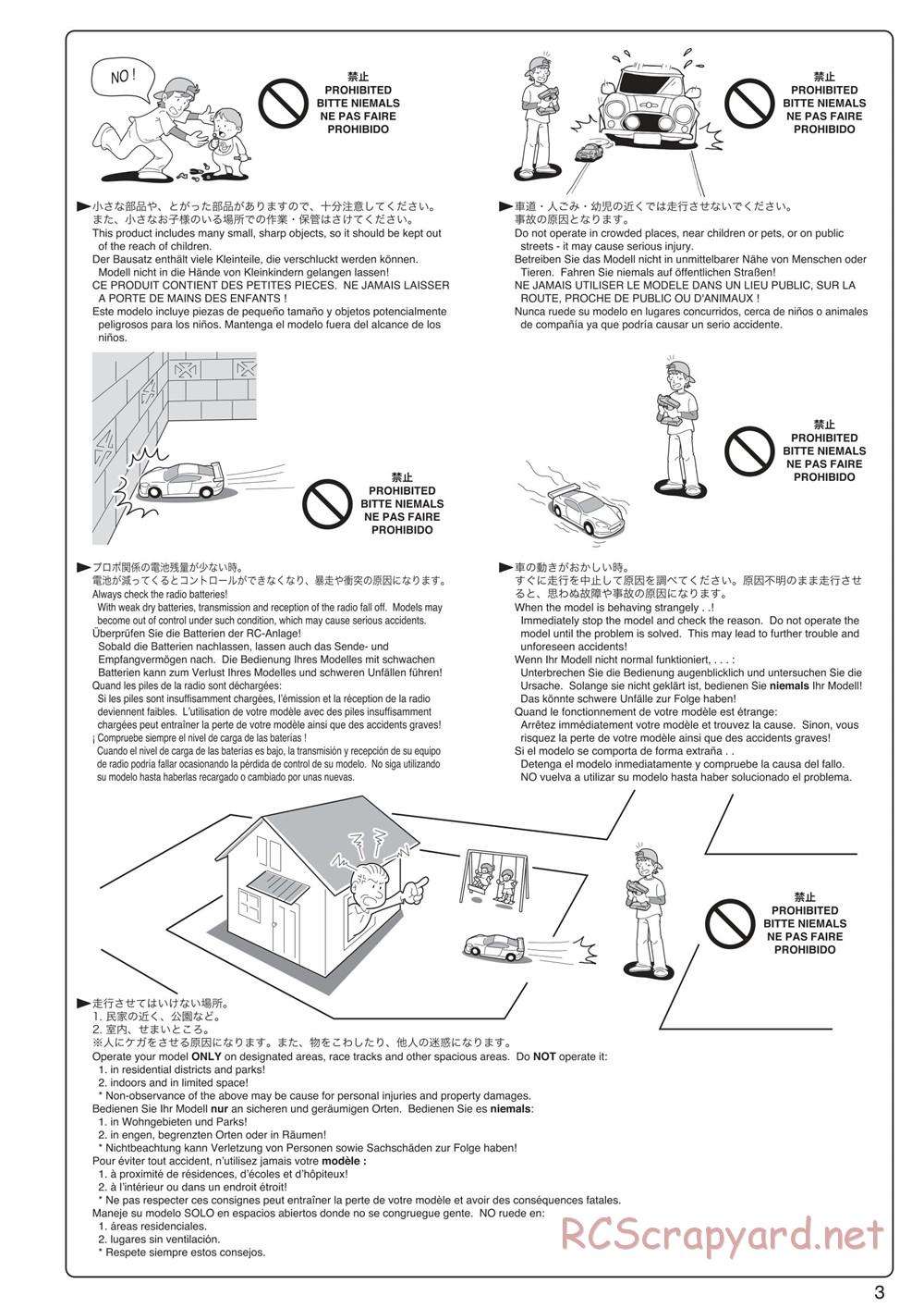 Kyosho - Mad Crusher - Manual - Page 3