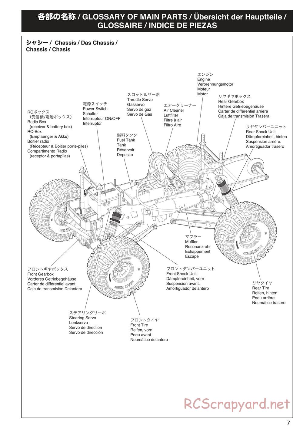 Kyosho - Mad Crusher - Manual - Page 7