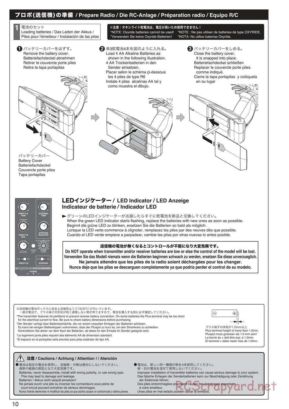 Kyosho - Mad Crusher - Manual - Page 10