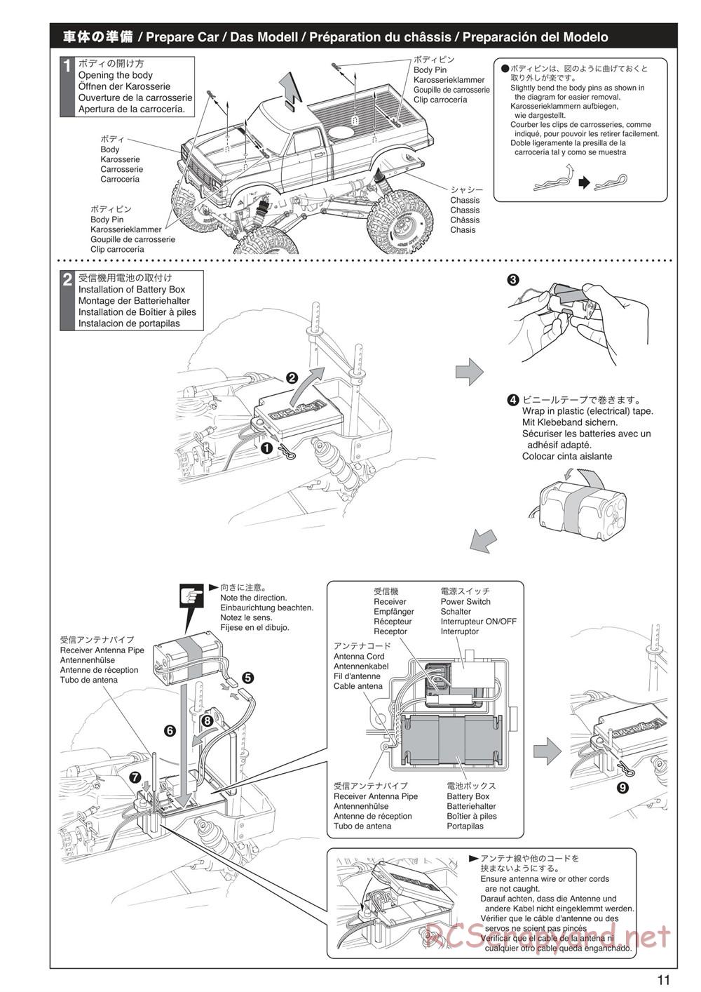 Kyosho - Mad Crusher - Manual - Page 11
