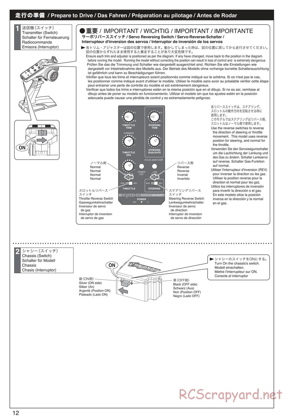 Kyosho - Mad Crusher - Manual - Page 12