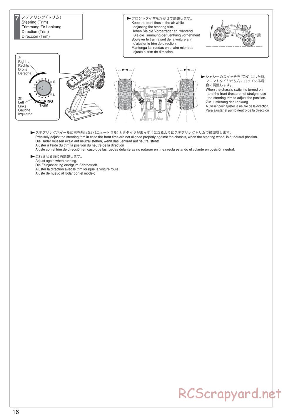 Kyosho - Mad Crusher - Manual - Page 16