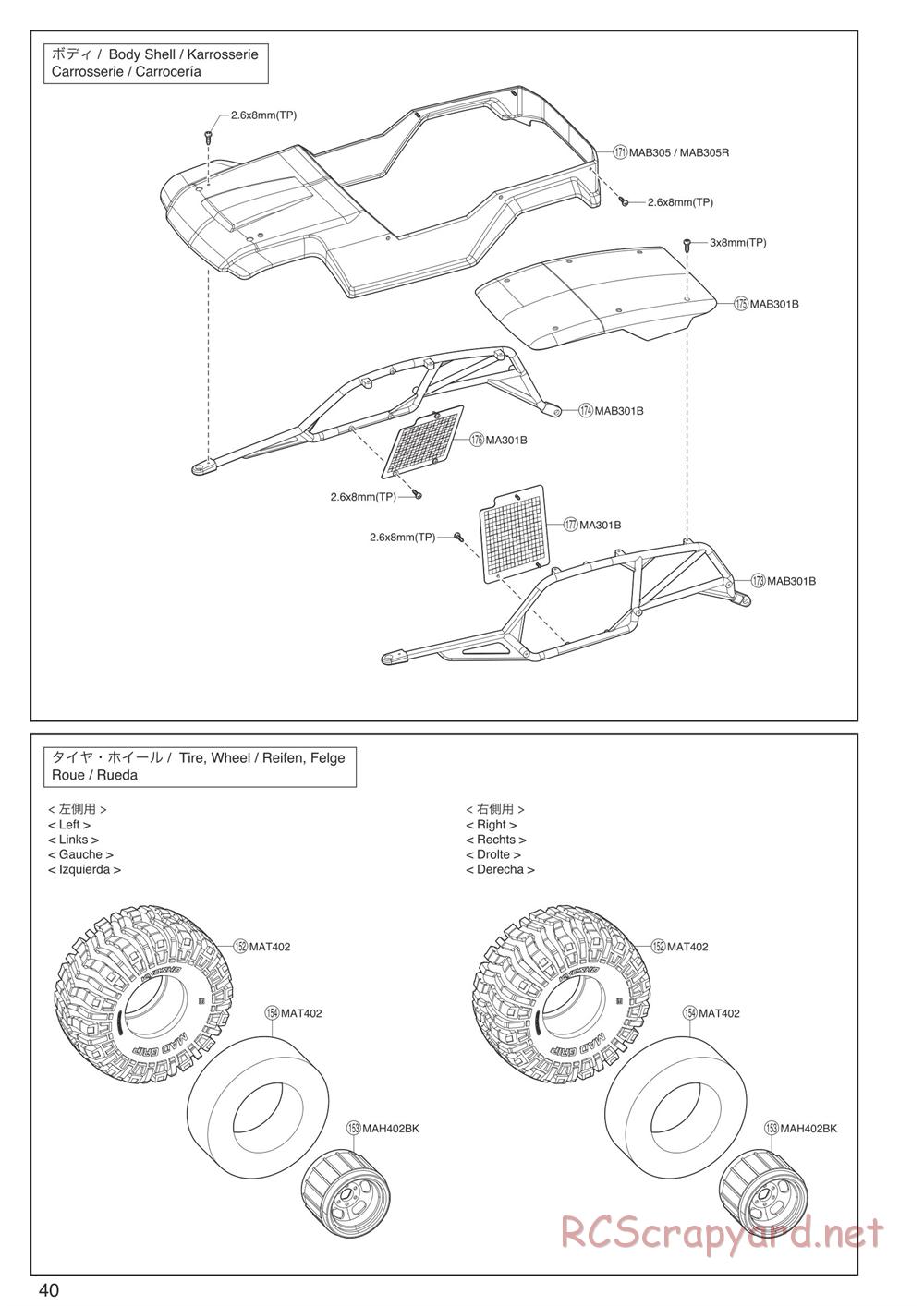 Kyosho - FO-XX 2.0 - Exploded Views - Page 3