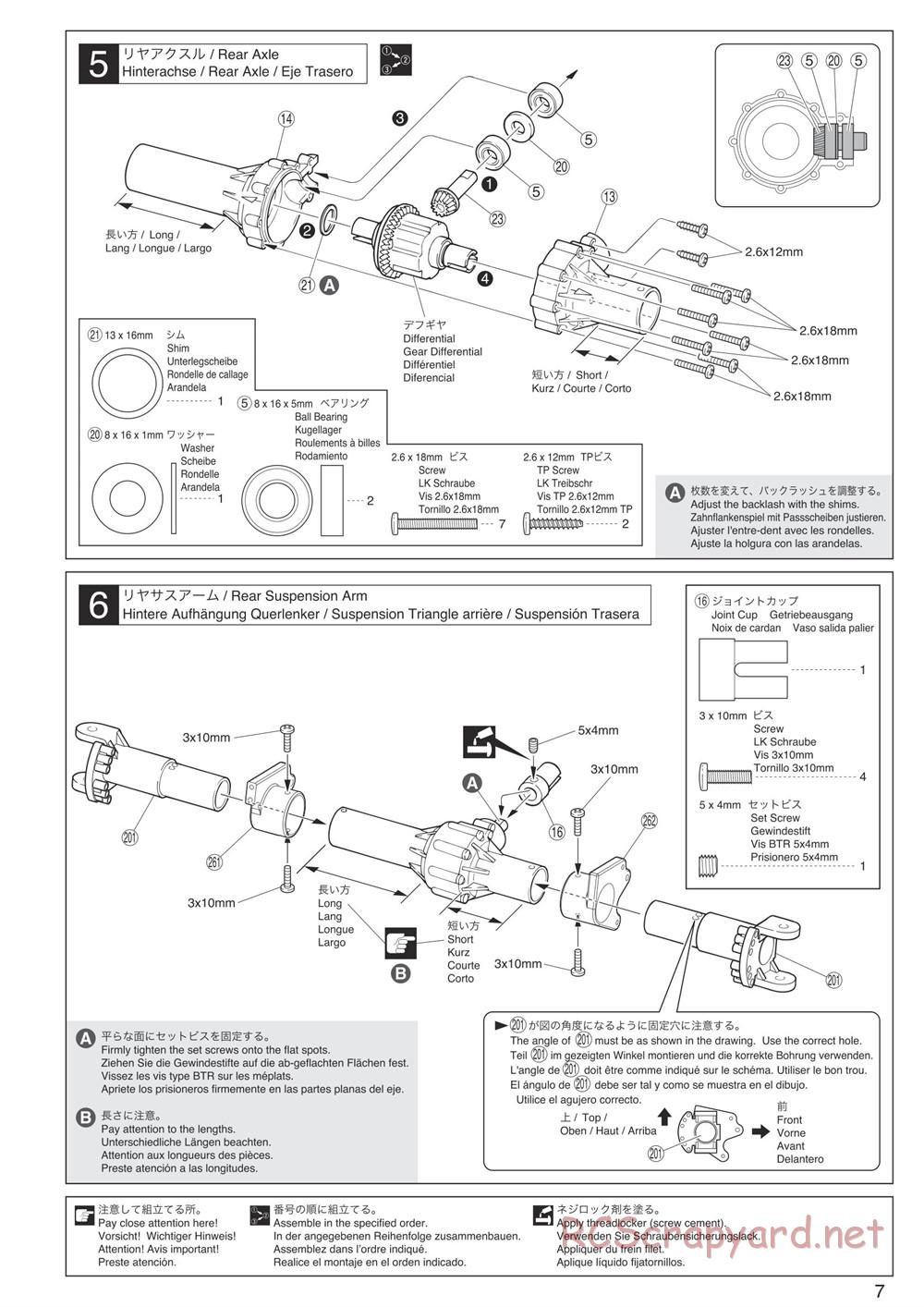 Kyosho - FO-XX 2.0 - Manual - Page 7