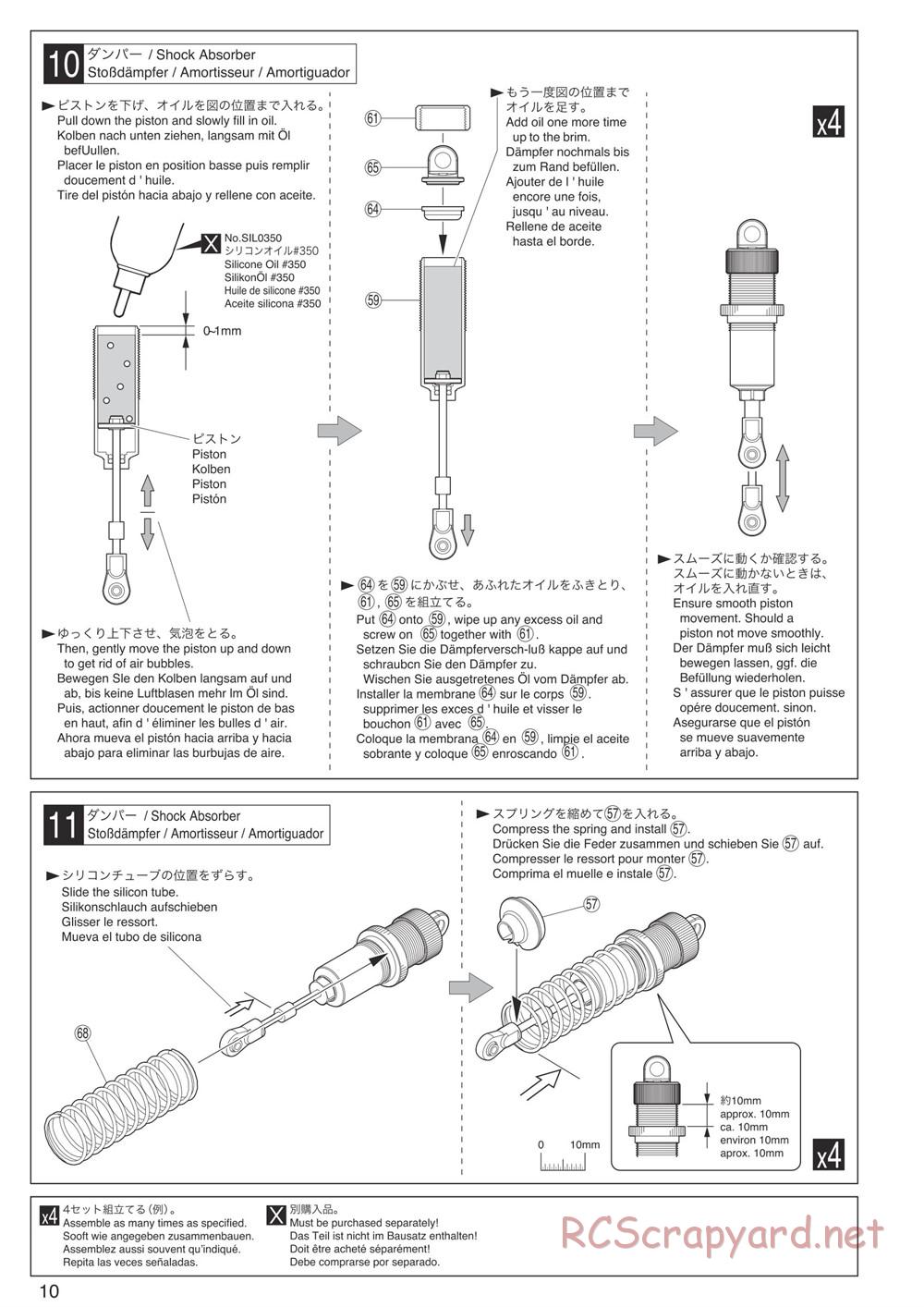 Kyosho - FO-XX 2.0 - Manual - Page 10