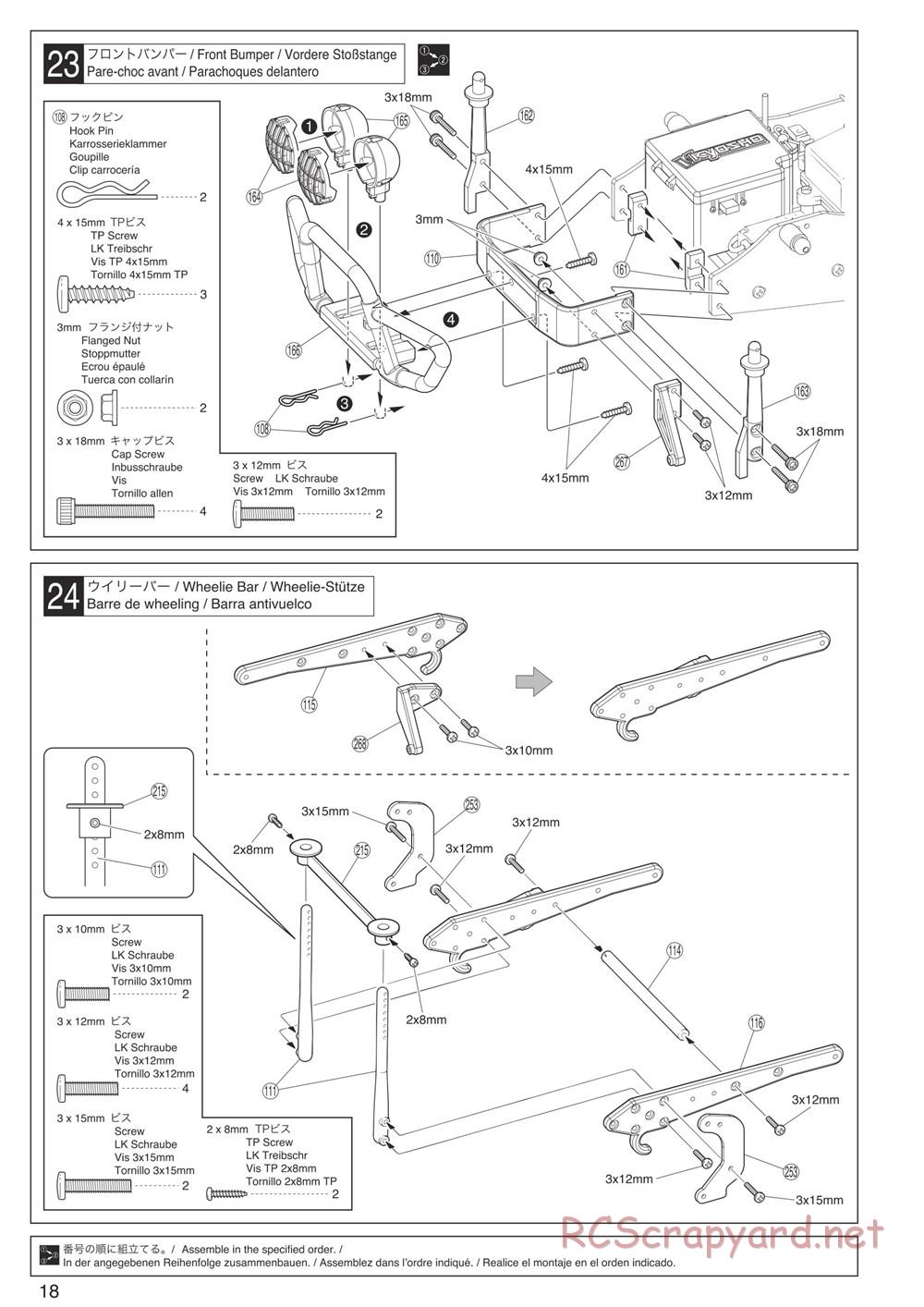 Kyosho - FO-XX 2.0 - Manual - Page 18