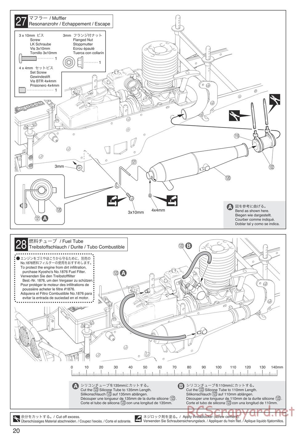 Kyosho - FO-XX 2.0 - Manual - Page 20