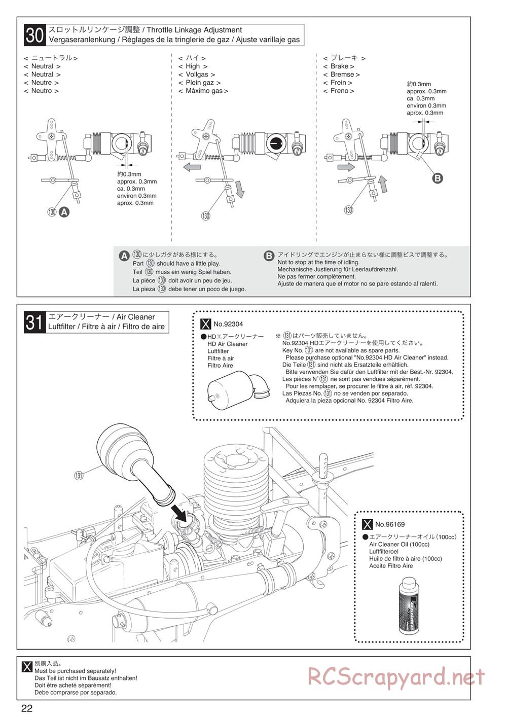 Kyosho - FO-XX 2.0 - Manual - Page 22