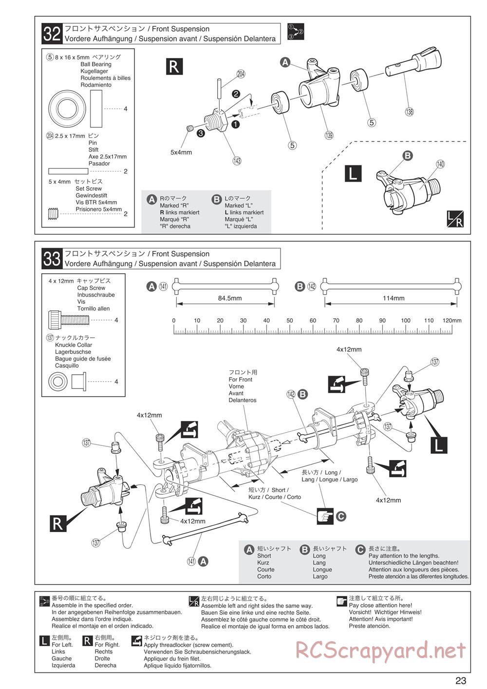 Kyosho - FO-XX 2.0 - Manual - Page 23