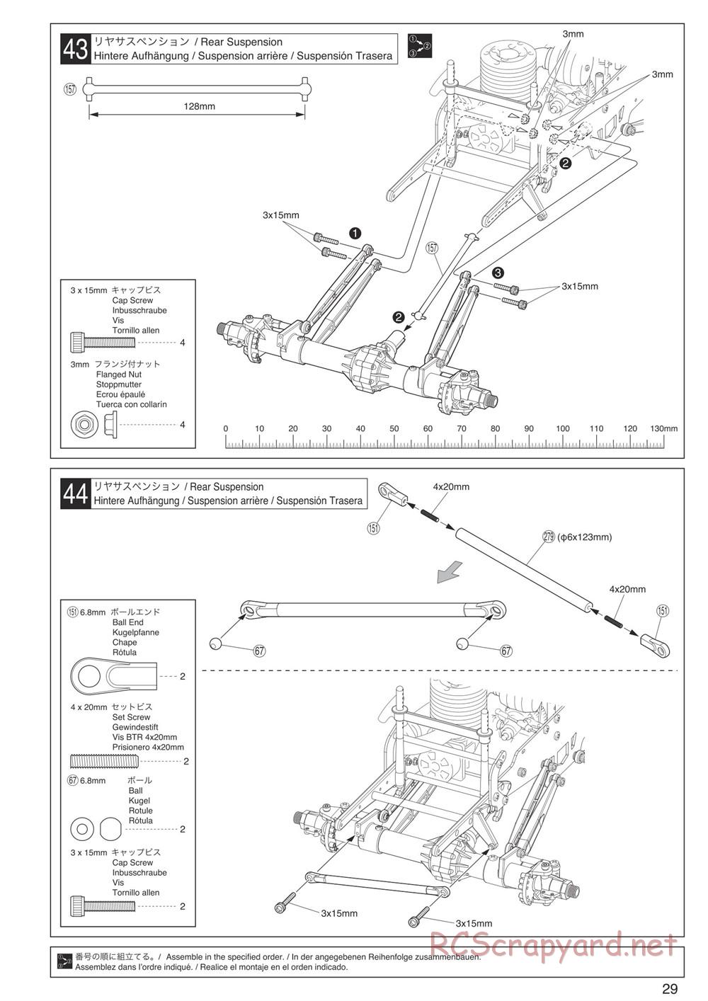 Kyosho - FO-XX 2.0 - Manual - Page 29