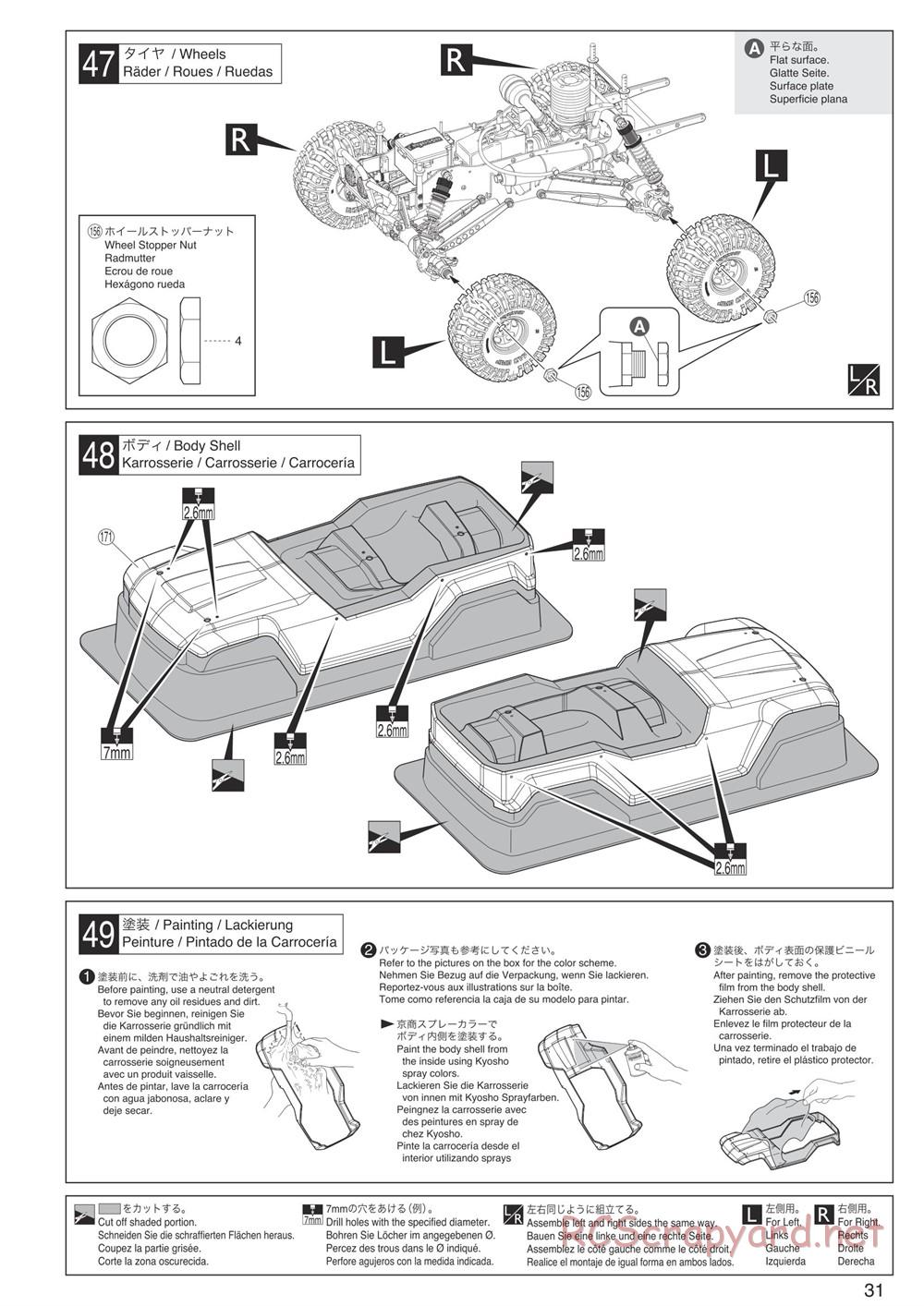 Kyosho - FO-XX 2.0 - Manual - Page 31