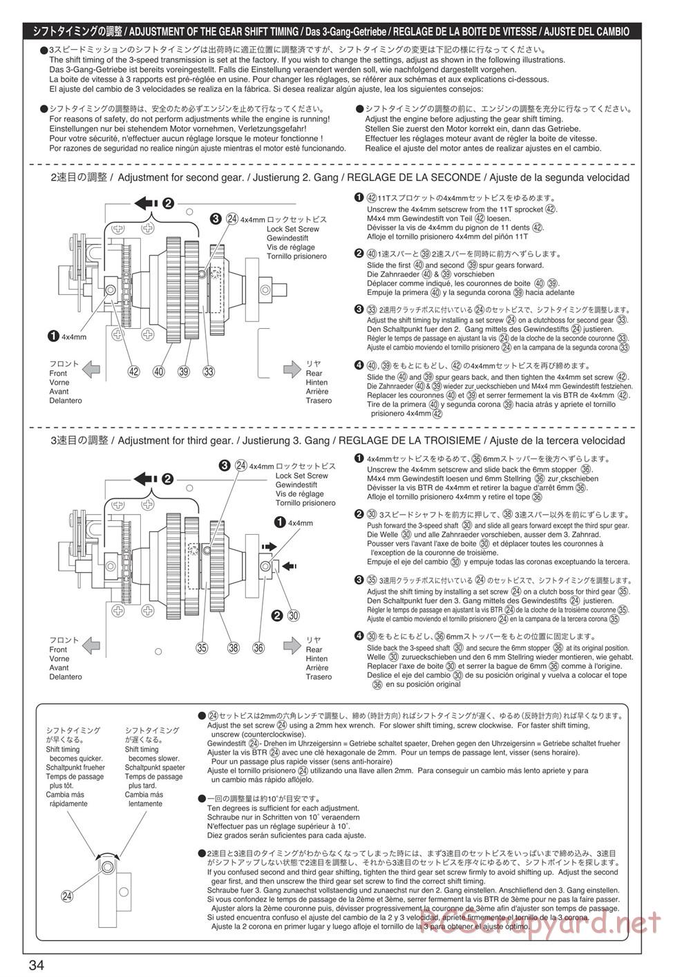 Kyosho - FO-XX 2.0 - Manual - Page 34