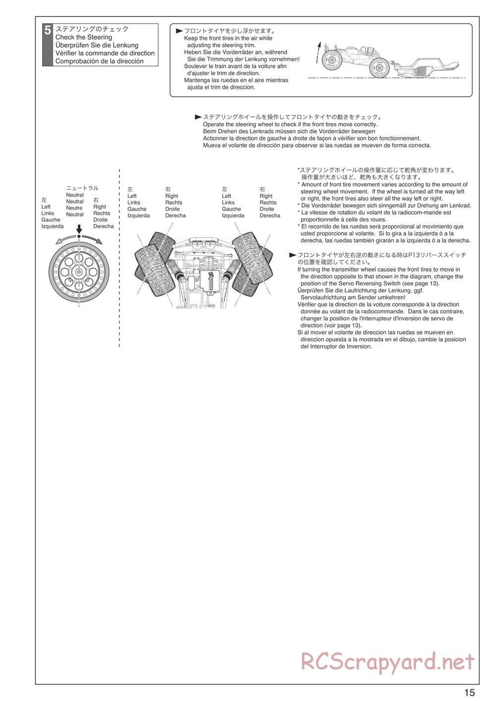 Kyosho - FO-XX 2.0 - Manual - Page 15