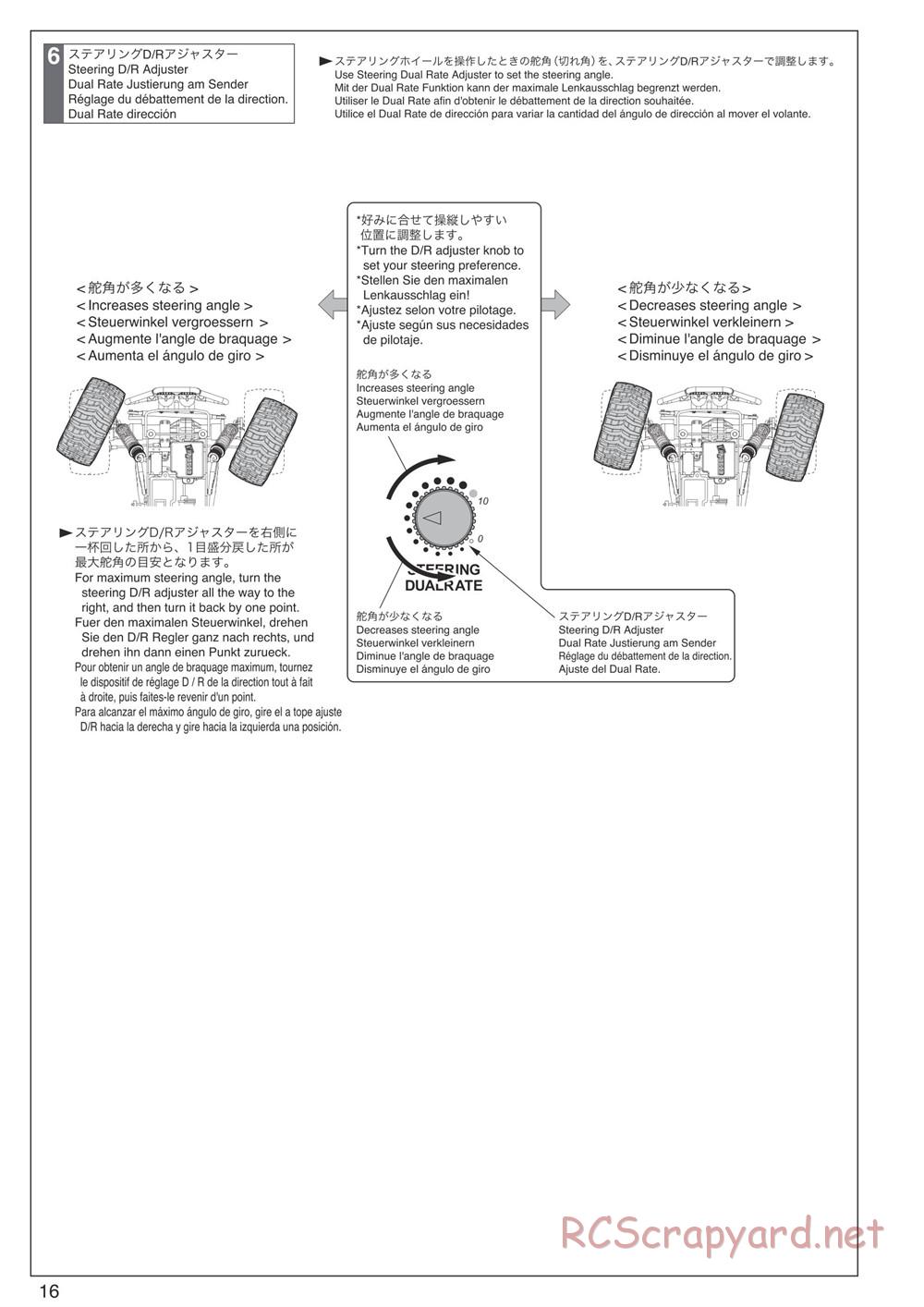Kyosho - FO-XX 2.0 - Manual - Page 16