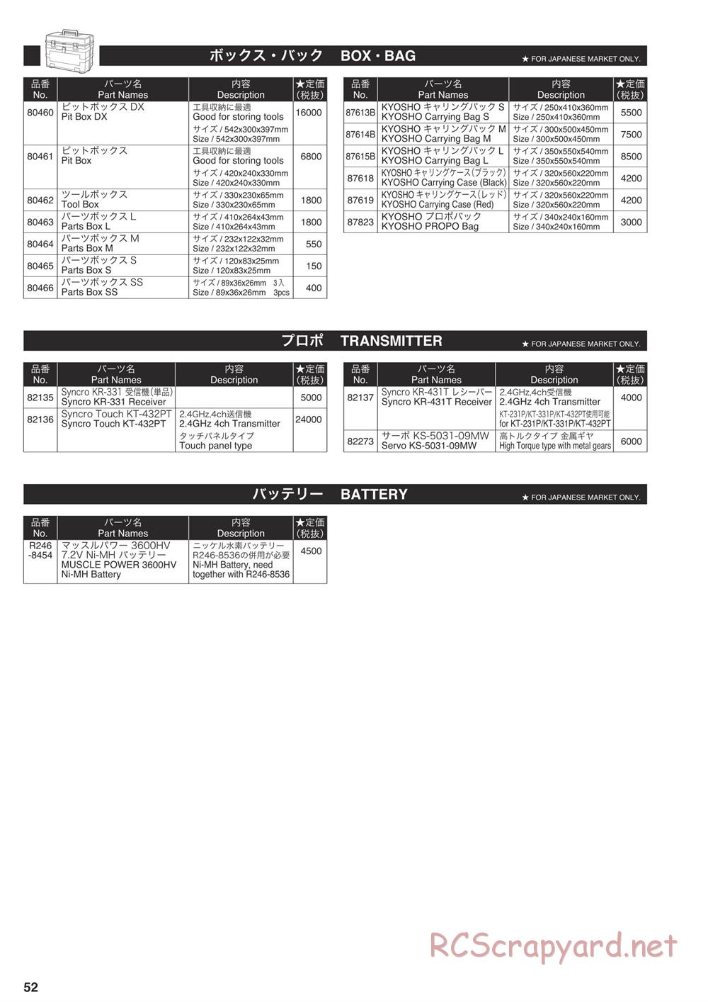 Kyosho - Inferno MP9e Evo - Manual - Page 51