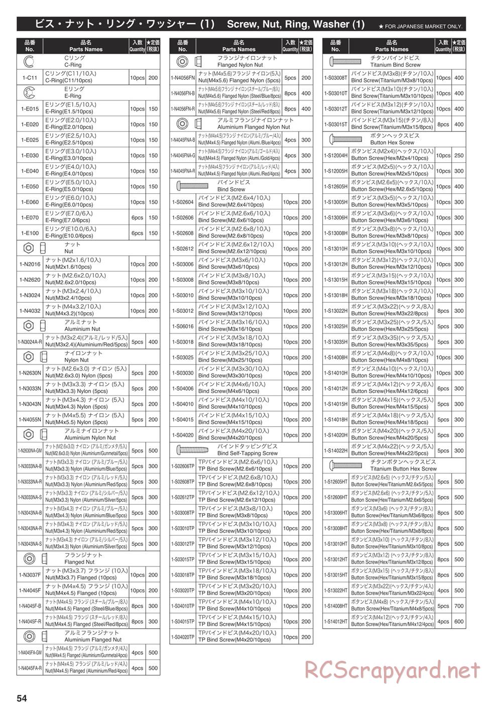 Kyosho - Inferno MP9e Evo - Manual - Page 53