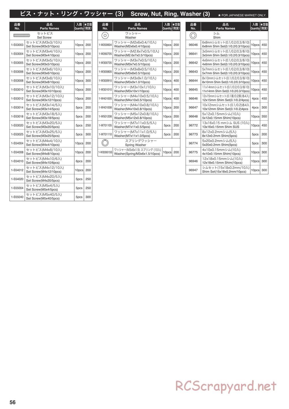 Kyosho - Inferno MP9e Evo - Manual - Page 55