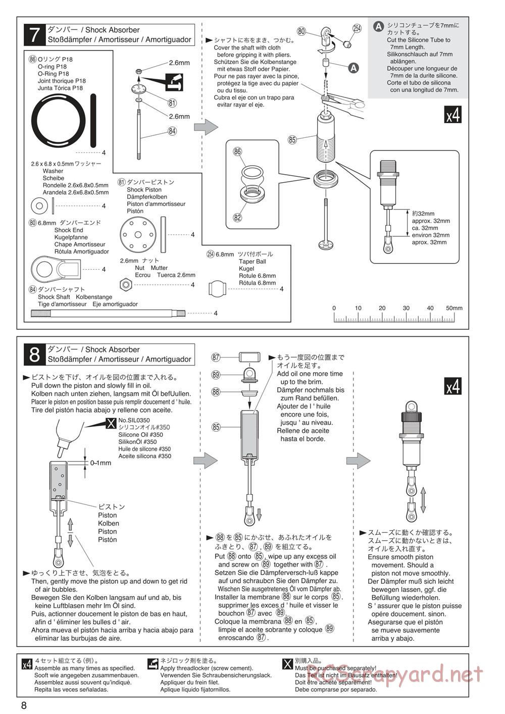 Kyosho - Mad Crusher VE - Manual - Page 8