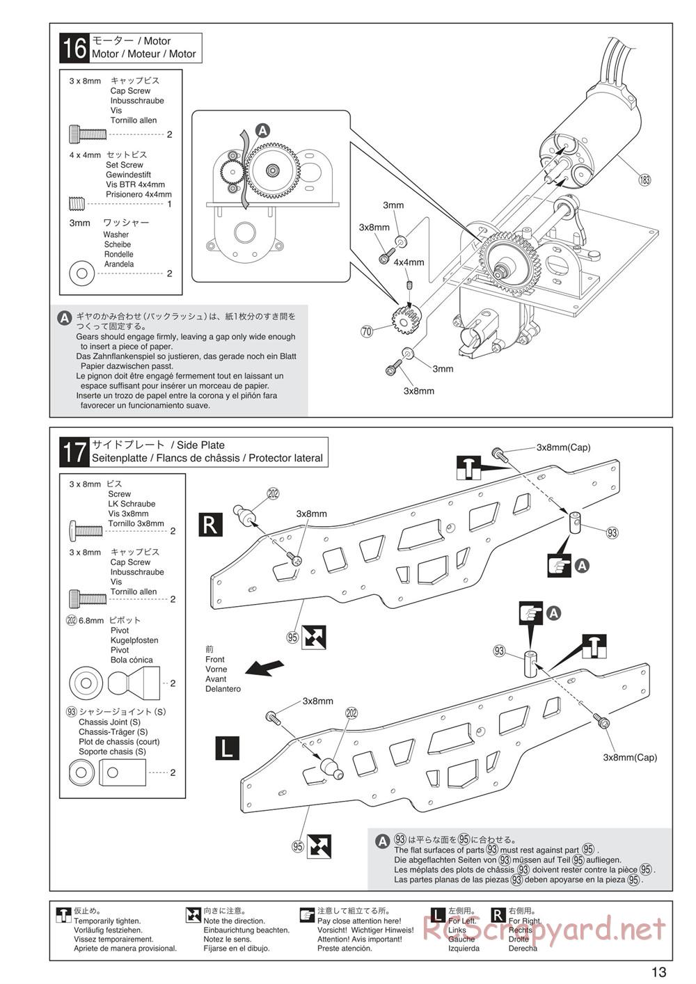 Kyosho - Mad Crusher VE - Manual - Page 13