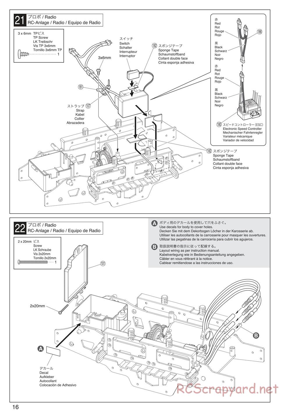 Kyosho - Mad Crusher VE - Manual - Page 16