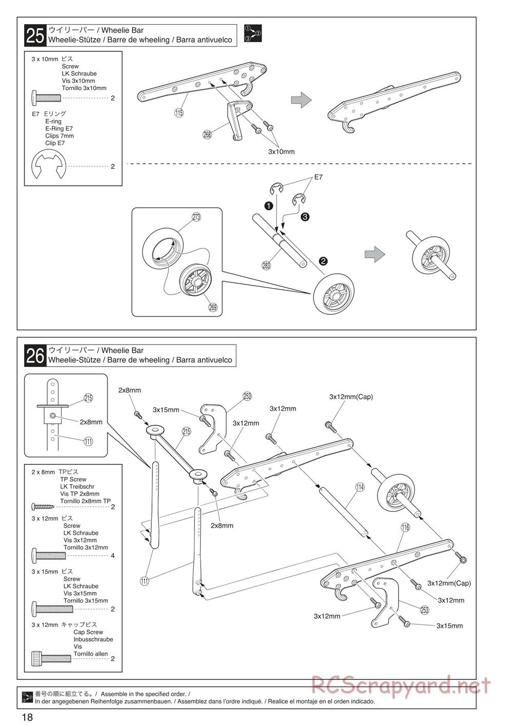 Kyosho - Mad Crusher VE - Manual - Page 18