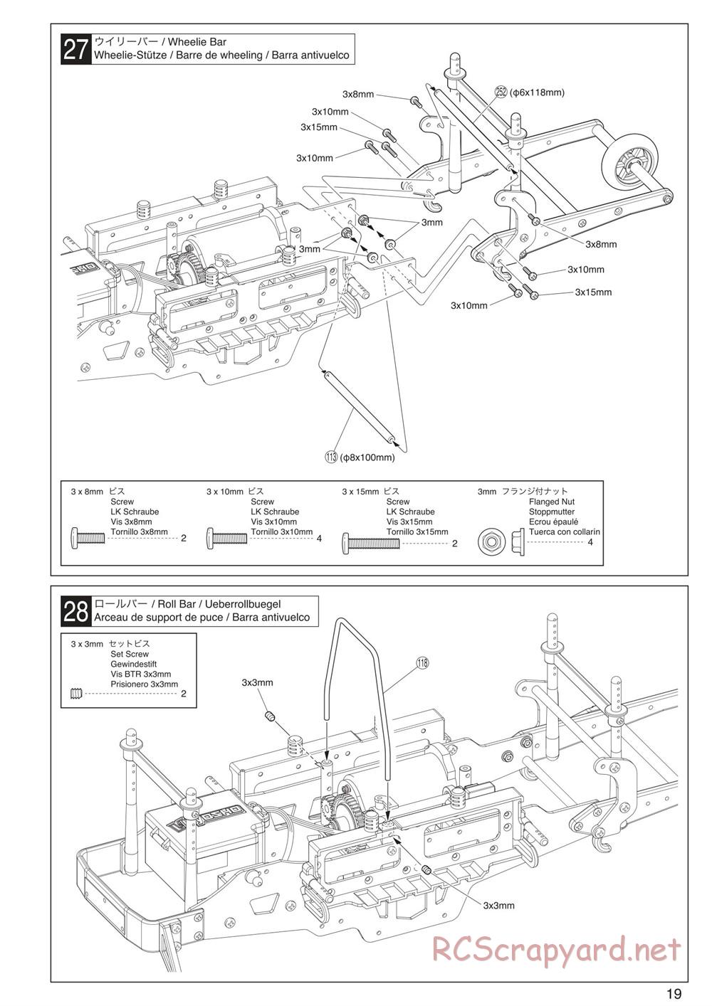 Kyosho - Mad Crusher VE - Manual - Page 19