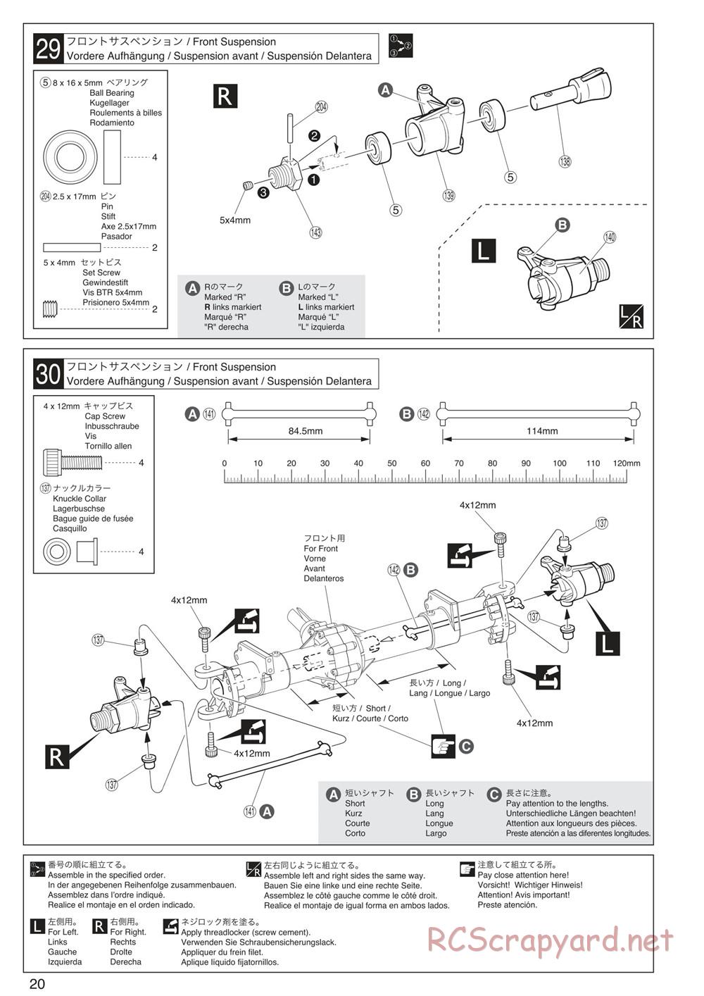 Kyosho - Mad Crusher VE - Manual - Page 20