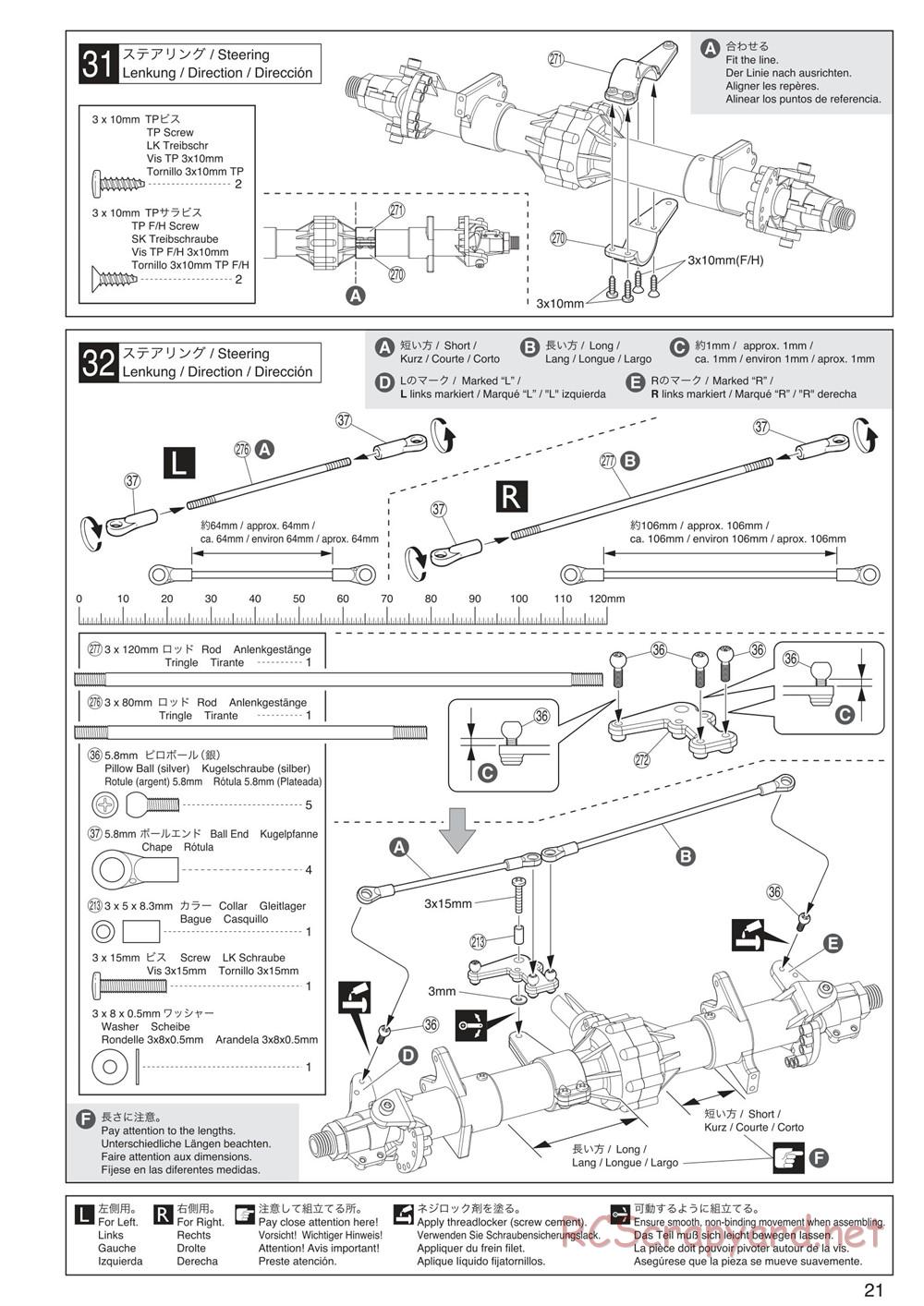 Kyosho - Mad Crusher VE - Manual - Page 21