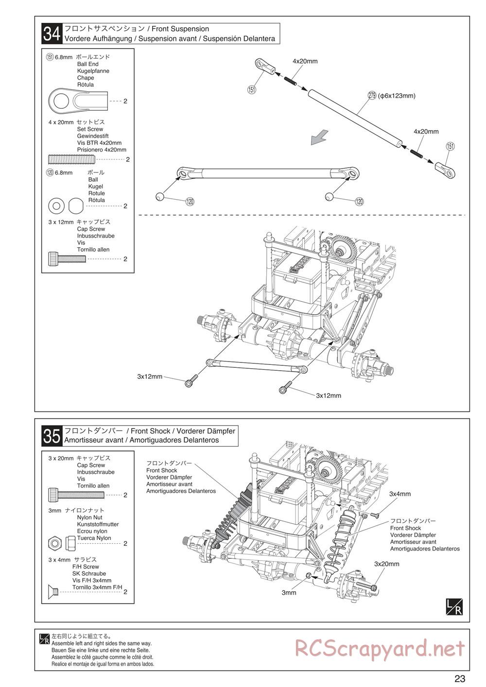 Kyosho - Mad Crusher VE - Manual - Page 23