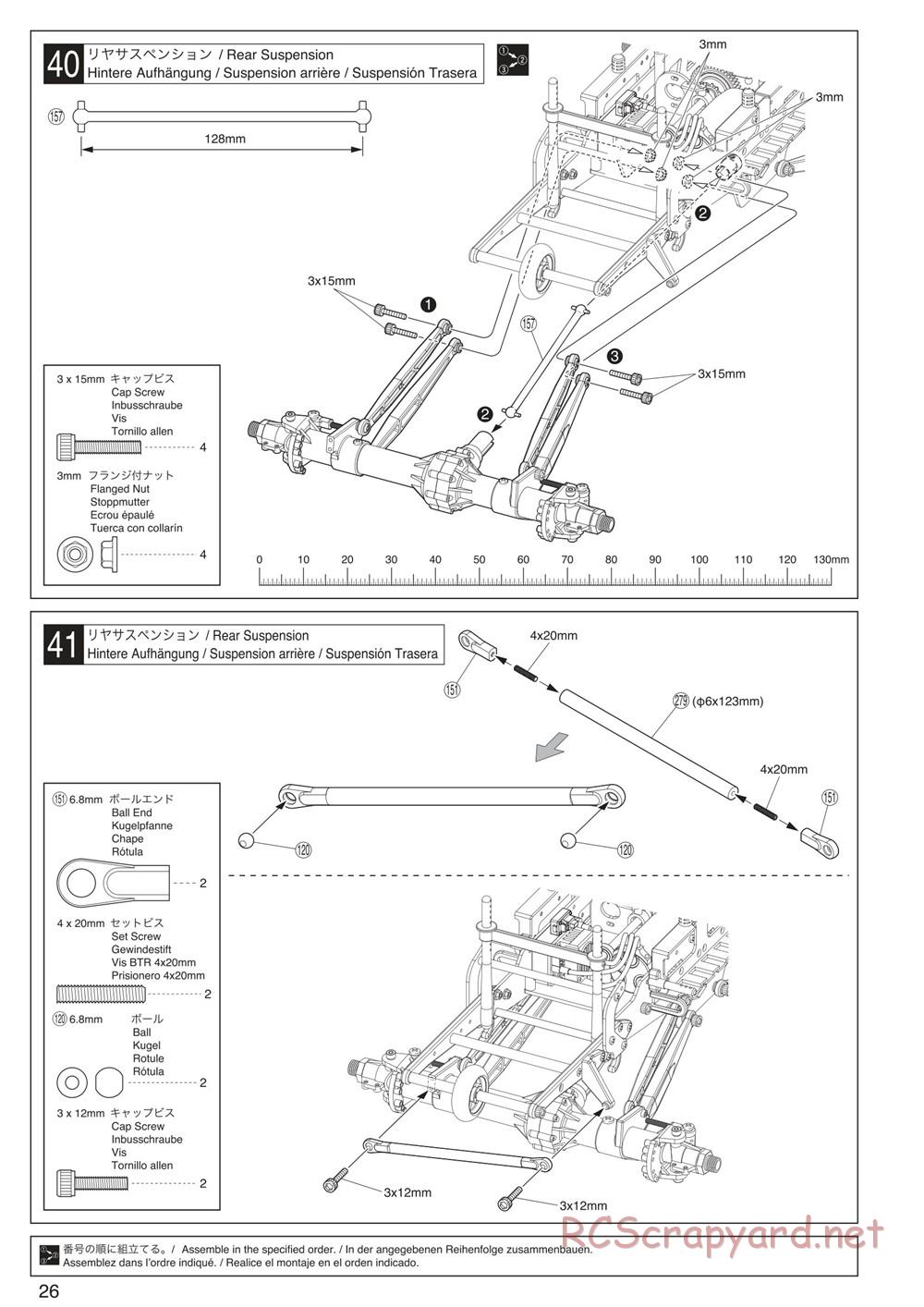Kyosho - Mad Crusher VE - Manual - Page 26