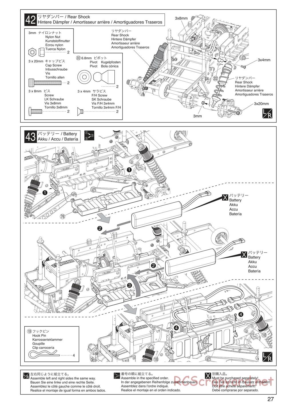Kyosho - Mad Crusher VE - Manual - Page 27