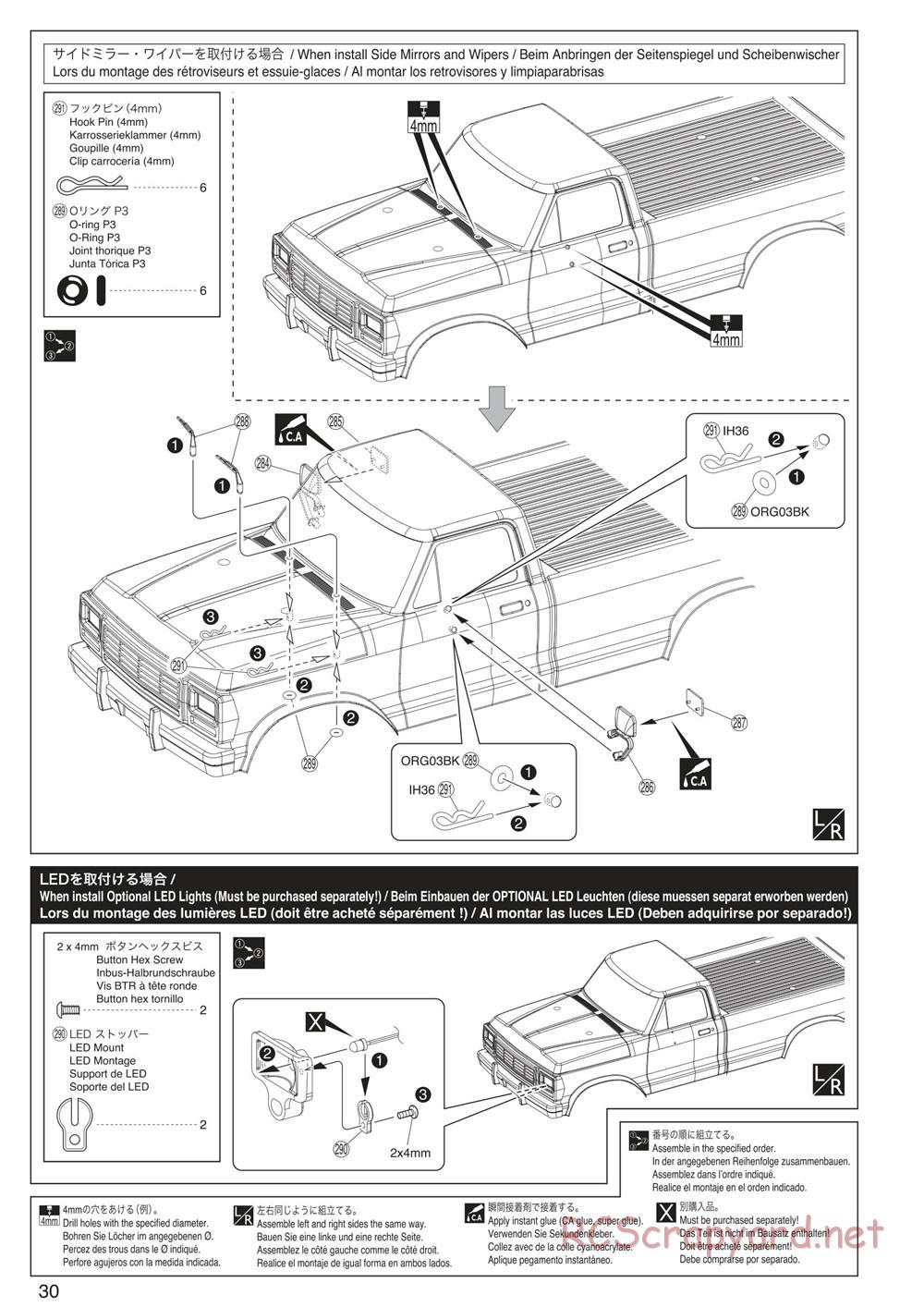 Kyosho - Mad Crusher VE - Manual - Page 30