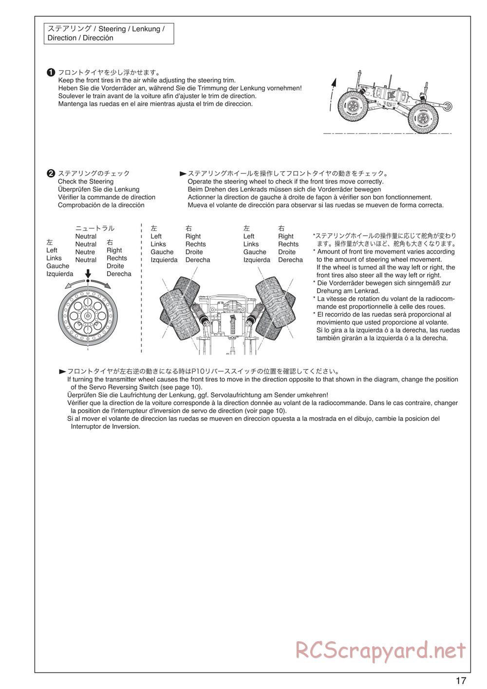 Kyosho - Mad Crusher VE - Manual - Page 17