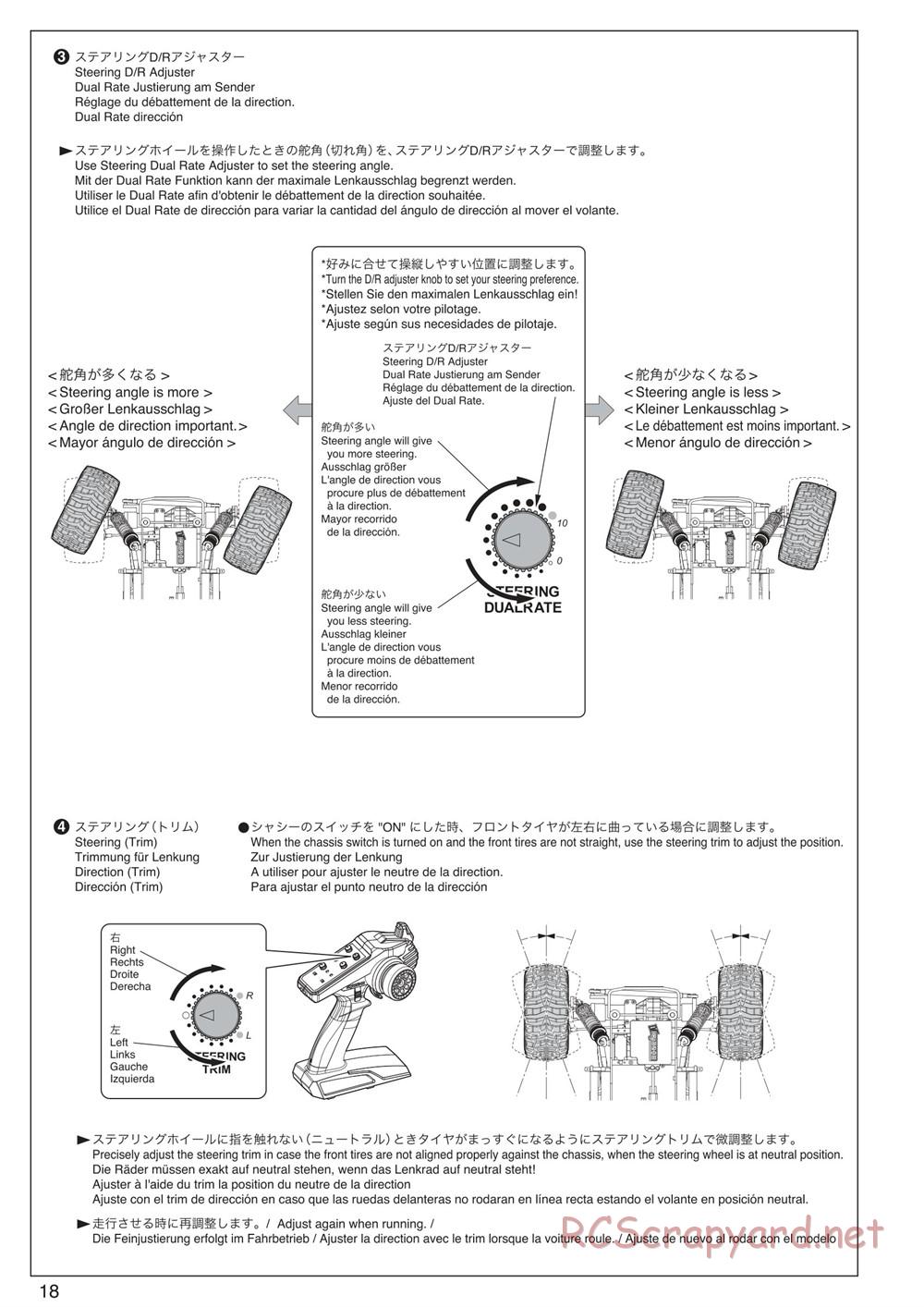 Kyosho - Mad Crusher VE - Manual - Page 18